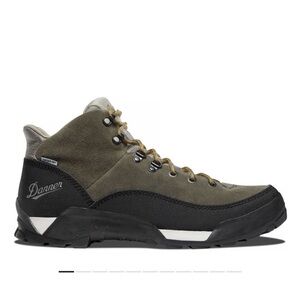 Danner Men's Olive and Black Outdoor Boots Wide 
Mid 6”